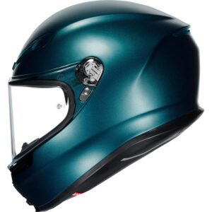AGV K6 Solid Casco Moto Matte Petrolio