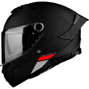 MT Thunder 4 SV Solid A1 Casco Integral Negro Mate
